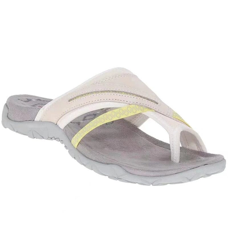 Women's Lightweight Flip Flops with Cushioned Footbed and Non-Slip Sole