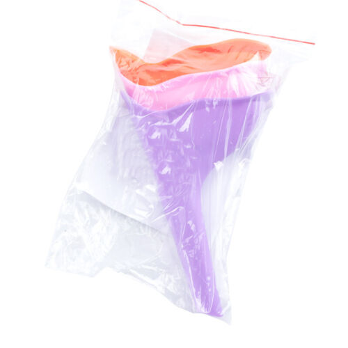 Women's Reusable Silicone Urinal Funnel Set for Outdoor Use