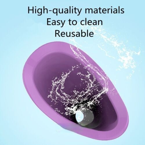 Women's Reusable Silicone Urinal Funnel Set for Outdoor Use