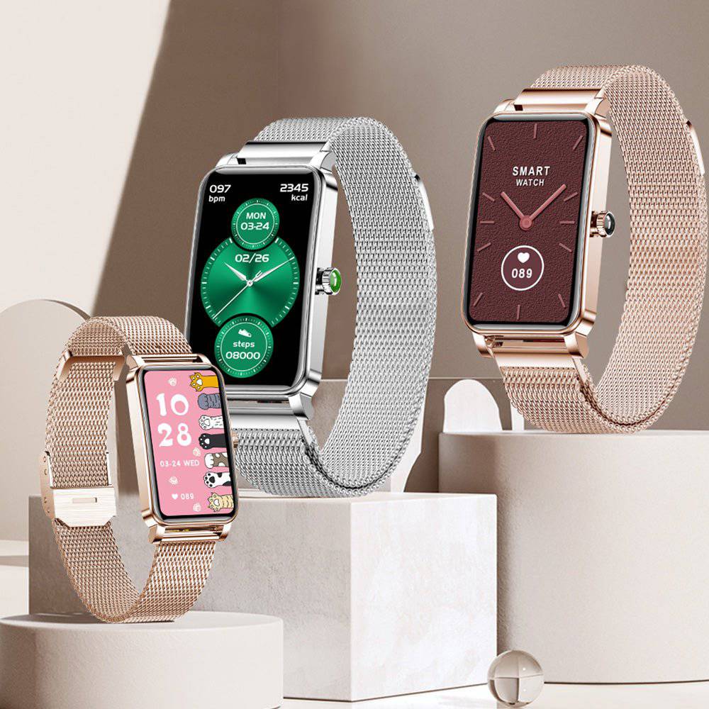 Women’s Smartwatch with Fitness Tracking, Heart Rate, Sleep Monitoring and Notifications
